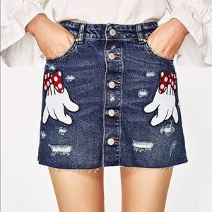 Zara Minnie skirt